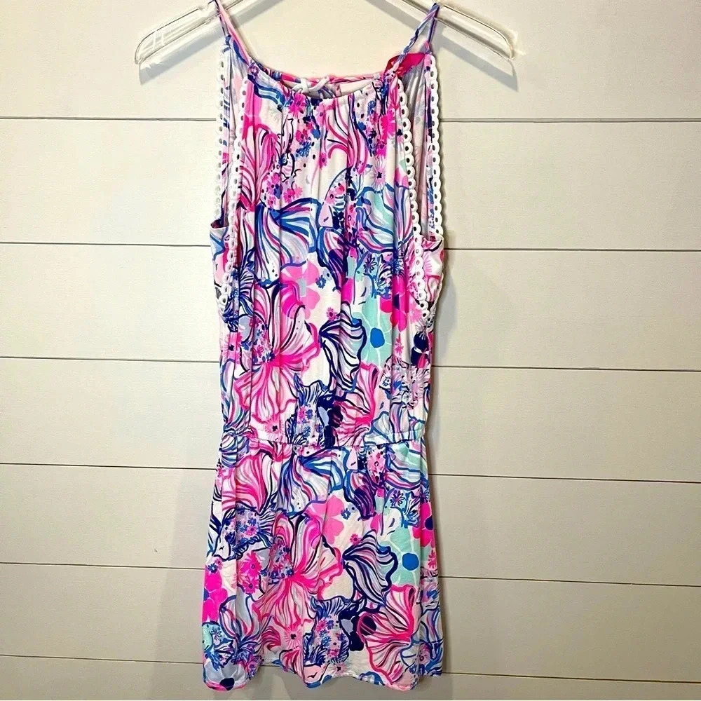 Lilly Pulitzer Gianni Skort Romper Womens Size XXS